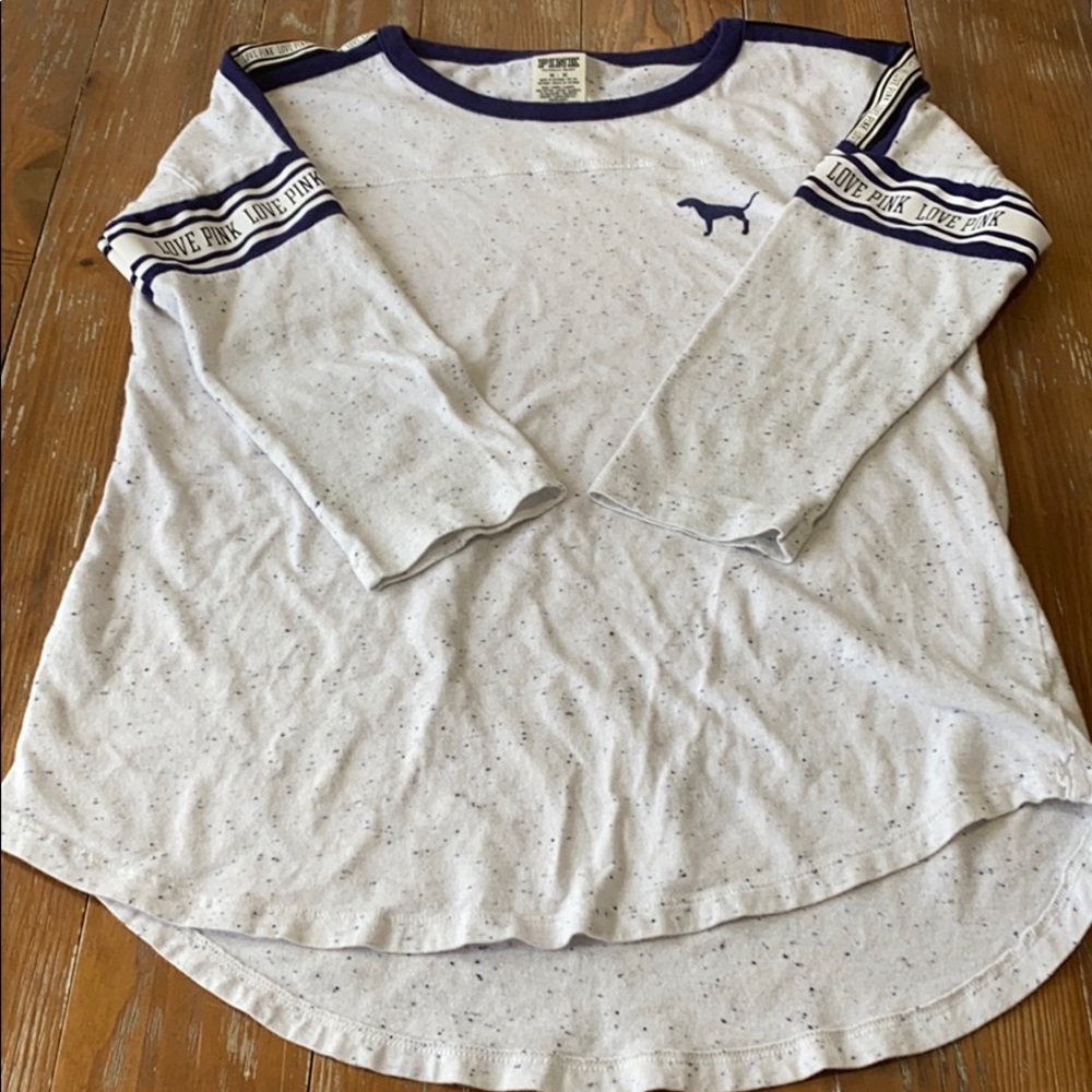 VS PINK baseball tee